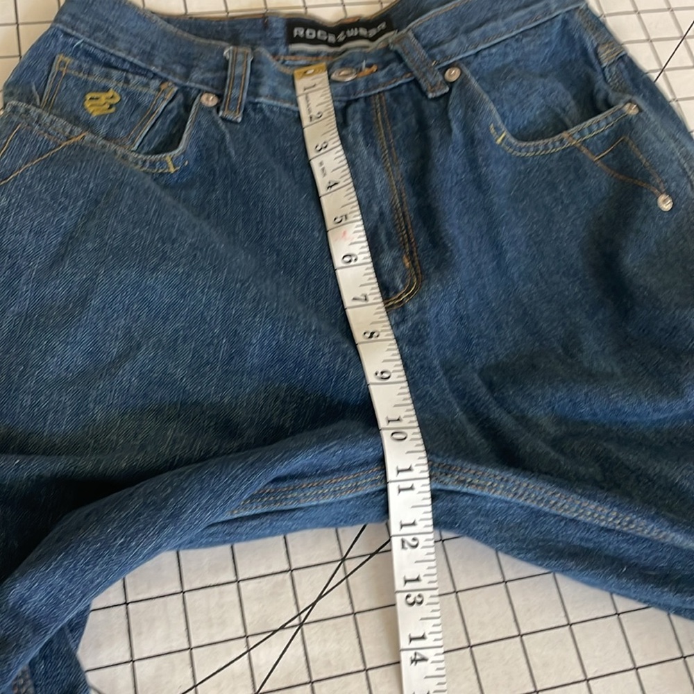 Rocawear denim jeans, 100% cotton, size 16, see photos for measurements - Picture 5 of 13